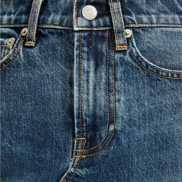 Everlane Denim Reconstructed Skirt - Picture 7 of 8